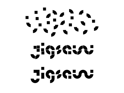 Jigsaw custom type geometric jigsaw puzzle