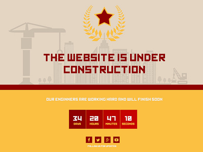 Soviet Style Under Construction Page