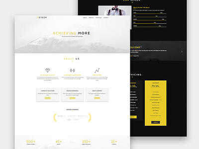 Meteor Creative Agency Template