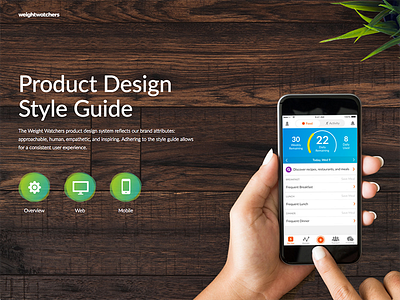 Our New Style Guide app design mobile product design style guide styleguide system ui ux visual design web