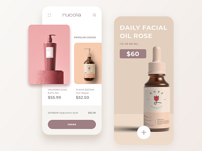 Rucola Cosmetic - Mobile App