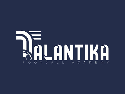 Logo Football Academy Talantika academy design football illustration logo vector