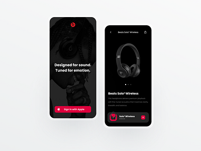 Beats Product Page Concept 🎧