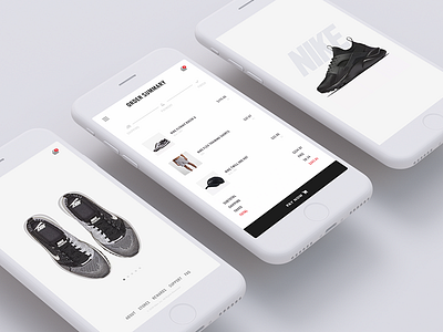 Daily UI #002 - Checkout clean dailyui modern nike product ui ui design user interface