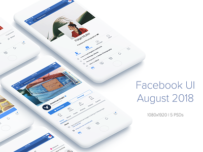Facebook UI Kit facebook facebook psd facebook ui social media ui designer ui kit