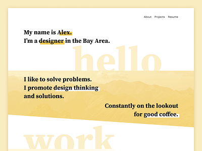 Website Redesign clean figma grid layout minimal portfolio redesign ui website