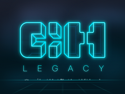 CH...Legacy? art figma illustration tech tron word