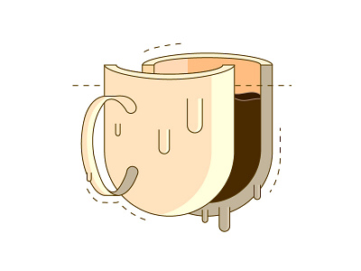 Coffee coffee coffee illustration design designer problems illustrator