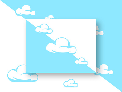 Clouds clouds concept design design illustration simple unique