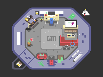 A Gamer's Workspace