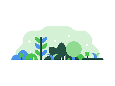 Plants design greenery illustration illustrator nature plants simple vector