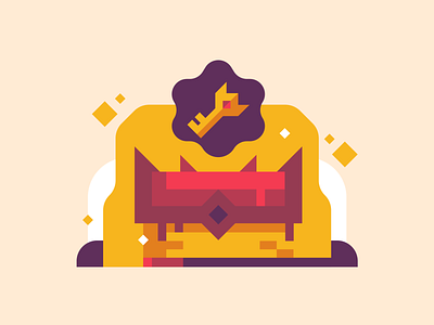 Boss Chest adventure boss boss chest design games illustration illustrator treasure vector