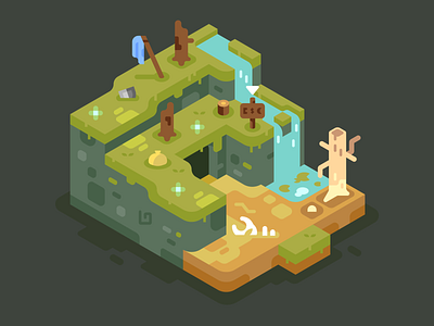 Ominous Place by Ether Potion on Dribbble