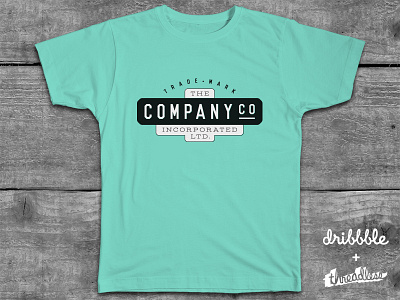 The Company Co. Incorporated, Ltd.™ company contest logo t shirt threadless