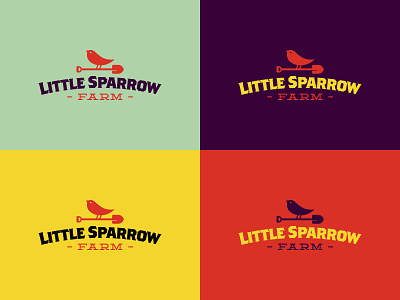 Little Sparow Farm Colors colors farm little shovel spade sparrow
