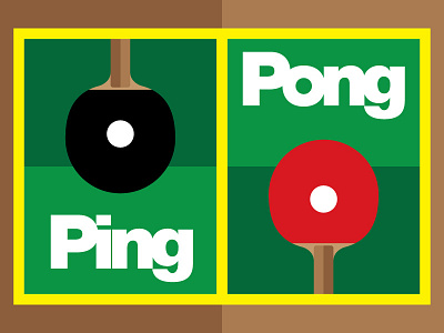 Ping Pong Posters bold funzies ping pong pong posters sport
