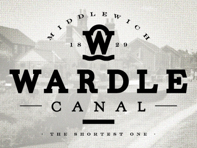 Wardle Canal bold playoff rebound typography vintage wardle canal
