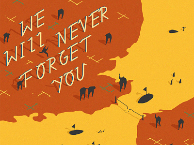 We Will Never Forget You article 50 brexit colour eu europe illustration isometric maps type typography