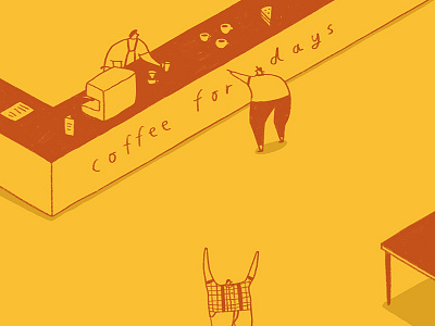 Kommune - Tampa Coffee. illustration kommune sheffield tampa coffee