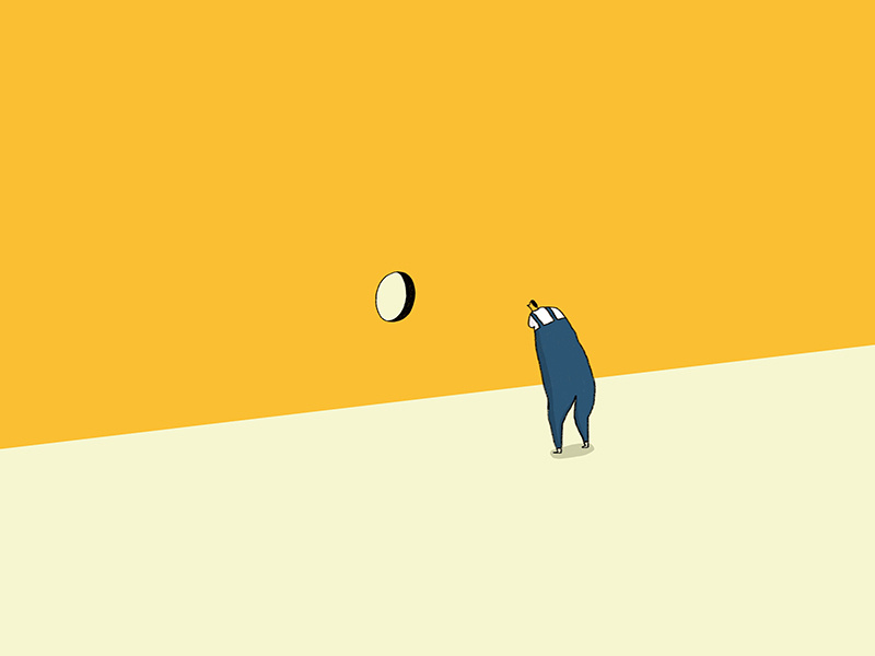 36 Days of Things in a Room Beginning with...W looking through hole peek illustration hole things beginning with w w window