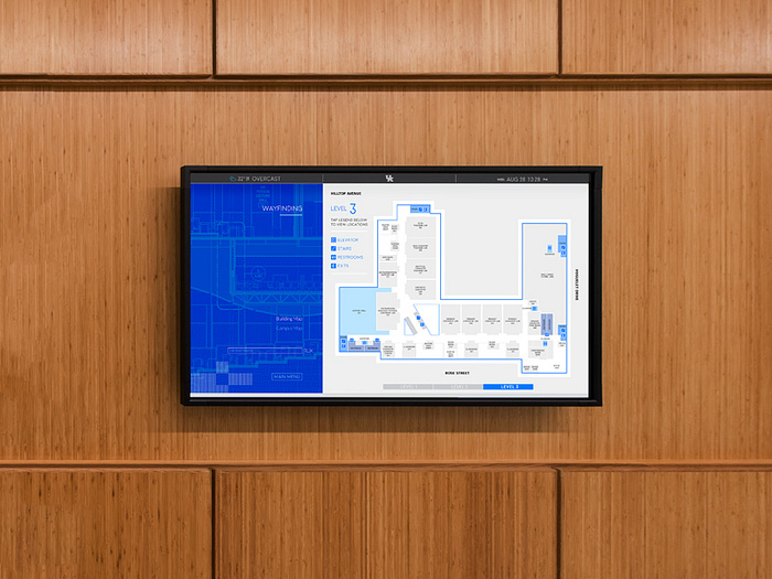 Wayfinding kiosk by Momentum on Dribbble