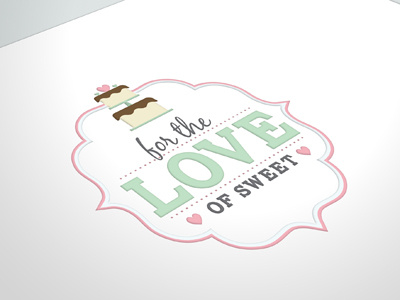 For the Love of Sweet Bakery Branding