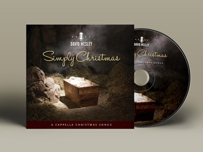 Simply Christmas CD Art album art cd christian christmas manger music nativity religious