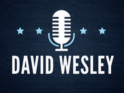 David Wesley Branding artist branding design logo microphone music musical musiciain youtube