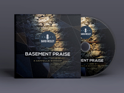 Basement Praise CD album art artist basement cd design graphic mockup mosaic music