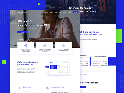 Epayblock - Landing Page