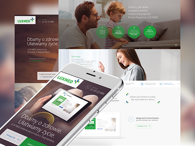 Luxmed - Landing Page