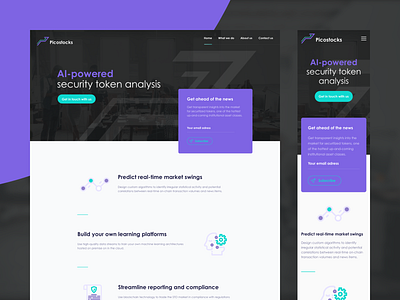 Picostocks.st - Landing Page