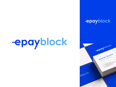 Epayblock - Corporate Identity bank corporate branding fintech identity logo payment