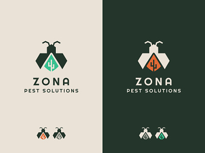 Zona Pest Solutions Mark & Branding branding design illustration logo