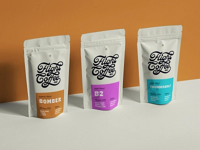 Flight Coffee Packaging brand identity coffee coffee branding coffee logo coffee packaging coffee pouch custom type flight coffee goodtype hand lettering handlettering lettering logo logo designer logo suite logotype packaging design typegang