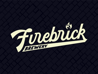 Firebrick Brewery Logo & Monogram