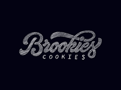 Brookie's Cookies Logo Concept brand identity cookie branding cookies logo custom logotype customtype hand lettering handlettering lettering logo logo concept logo designer logo inspiration logo process logo sketch logo sketches logodesign logotype script logo uk logo design wordmark