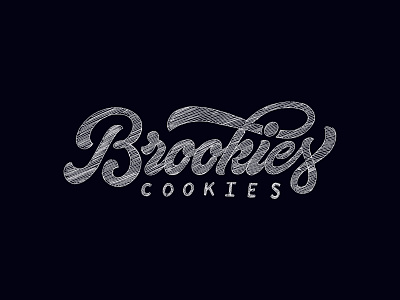 Brookie's Cookies Logo Concept