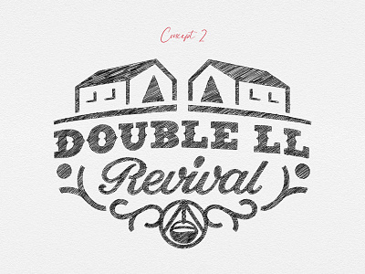 Double LL Revival - Logo Sketch