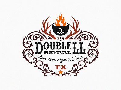 Double LL Revival Logo Badge