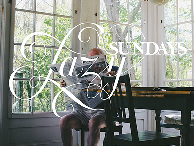 Lazy Sundays Lettering