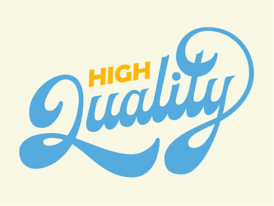 High Quality Lettering