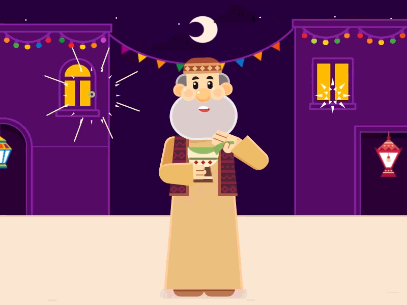 Ramadan spirit-ms7raty 2d motion animation egypt motion ramadan ramazan wakeup