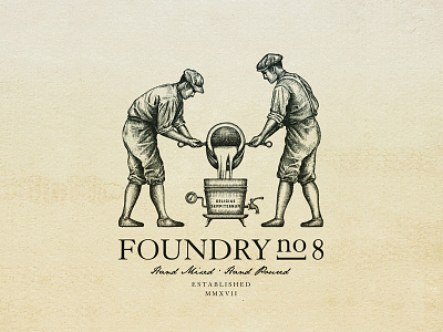 Illustrative logo for Foundry No.8