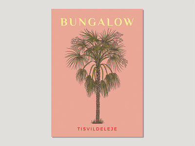 Scandinavian design for Bungalow bungalow palm tree poster scandinavian tree