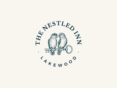 The Nestled Inn - Logo design