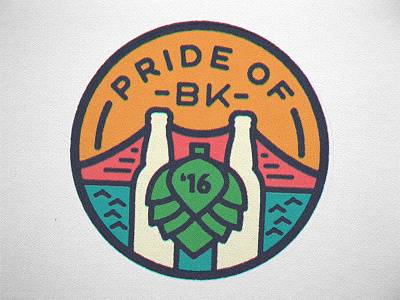 Pride of Brooklyn 2016 Badge 2