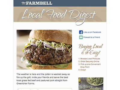 Local Food Digest