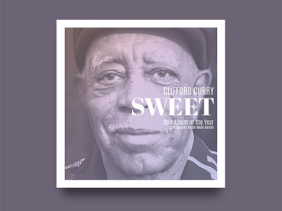 Sweet Clifford Curry cd design