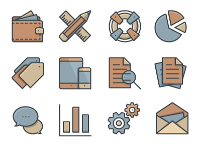 36 Free Business Icons business ecommerce free freebie icons illustration